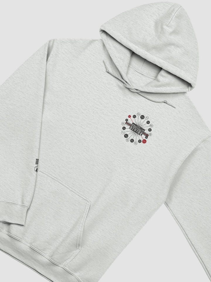 Unisex Heavy Hooded Sweatshirt - Intersectionality Divide Design | Cozy and Thought-Provoking Wear product image (20)