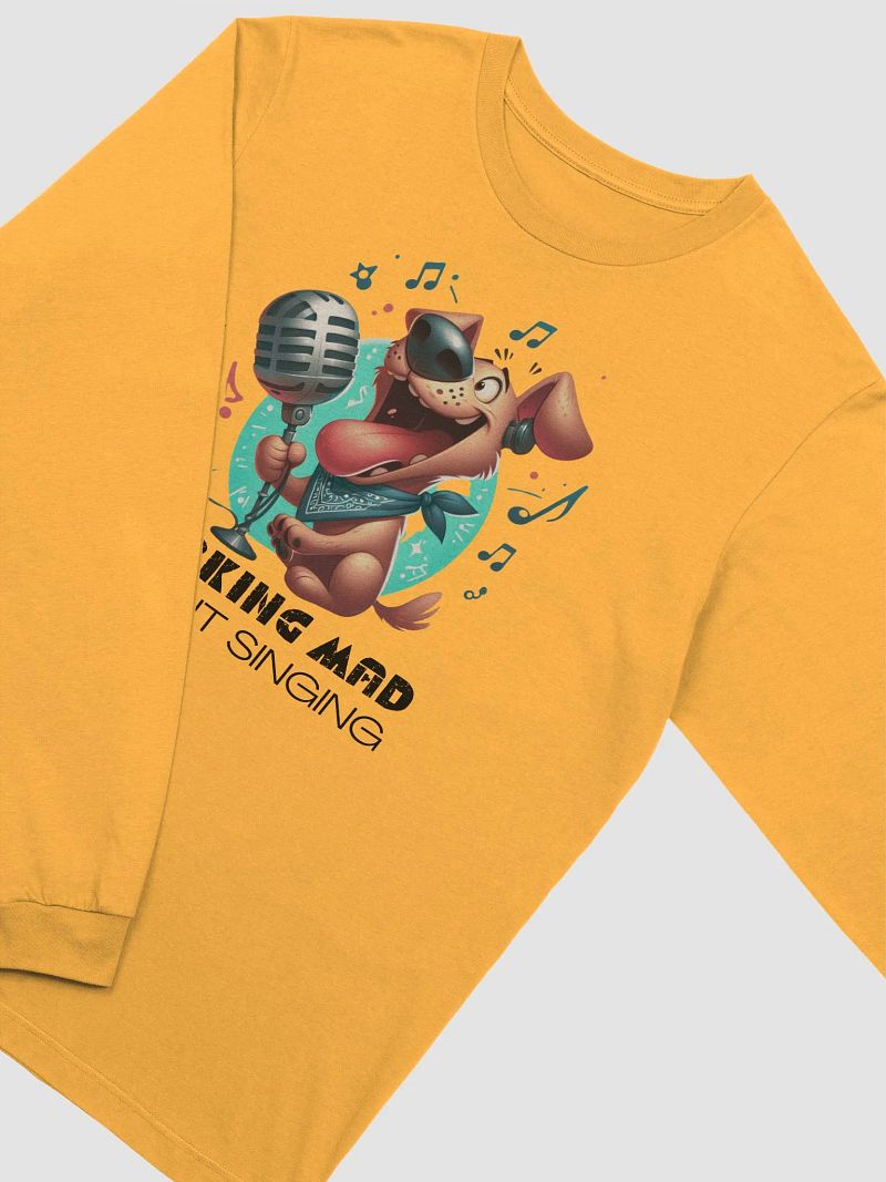 Barking Mad About Singing Funny T-Shirt For Dog and Music Lovers