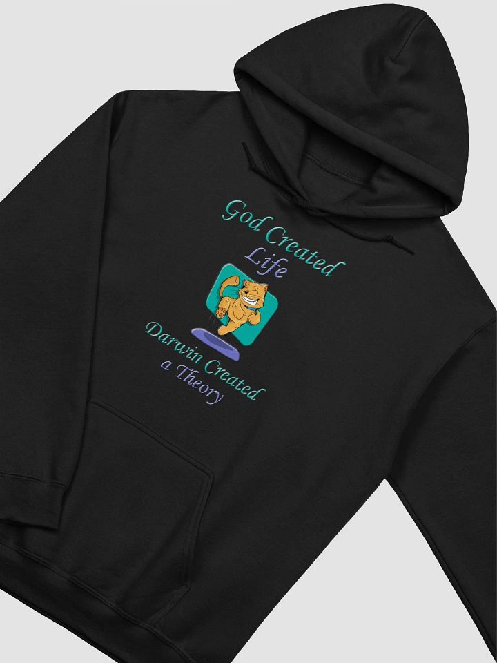 God and Darwin Cat Dance Hoodie product image (6)