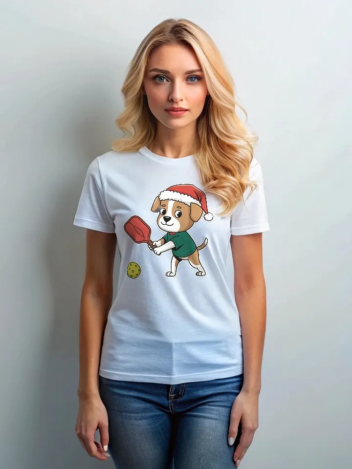 Santa Paws Pickleball T-Shirt product image (1)