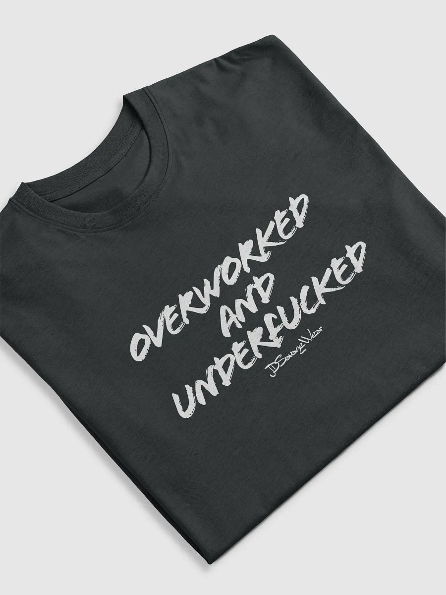 Overworked and UnderFucked Premium Heavyweight Tee product image (1)