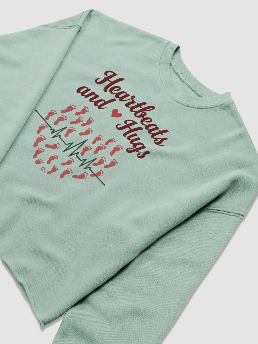 Heartbeat and Hugs Crop Sweatshirt product image (14)