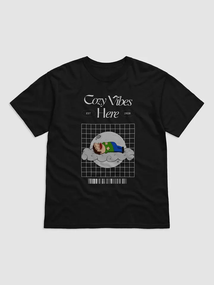Cozy Vibes Here Shirt (Black Edition) product image (1)