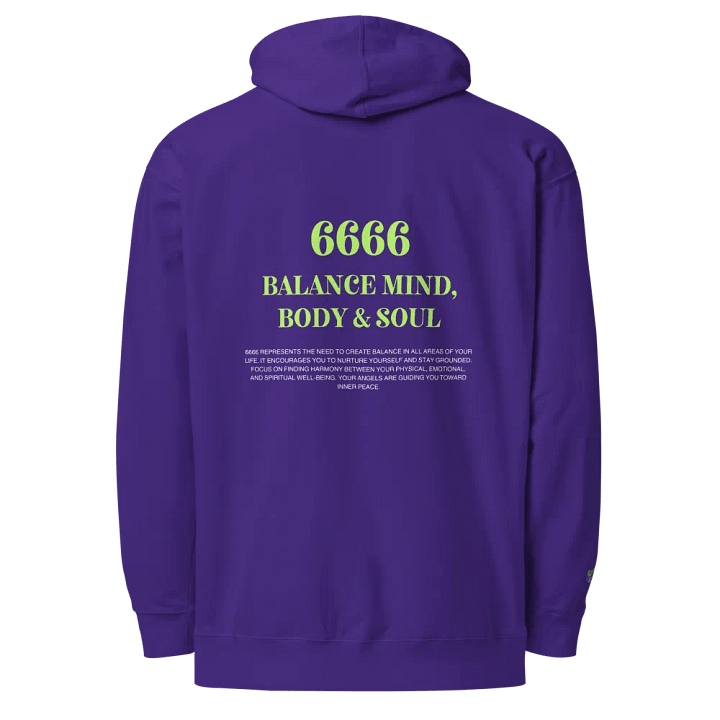 6666 Balance Mind, Body & Soul Unisex Hoodie – Nurture Inner Harmony product image (1)