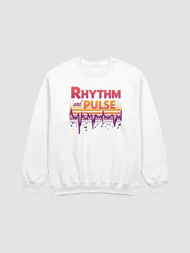 Rhythm and Pulse Music Wave Crewneck product image (5)