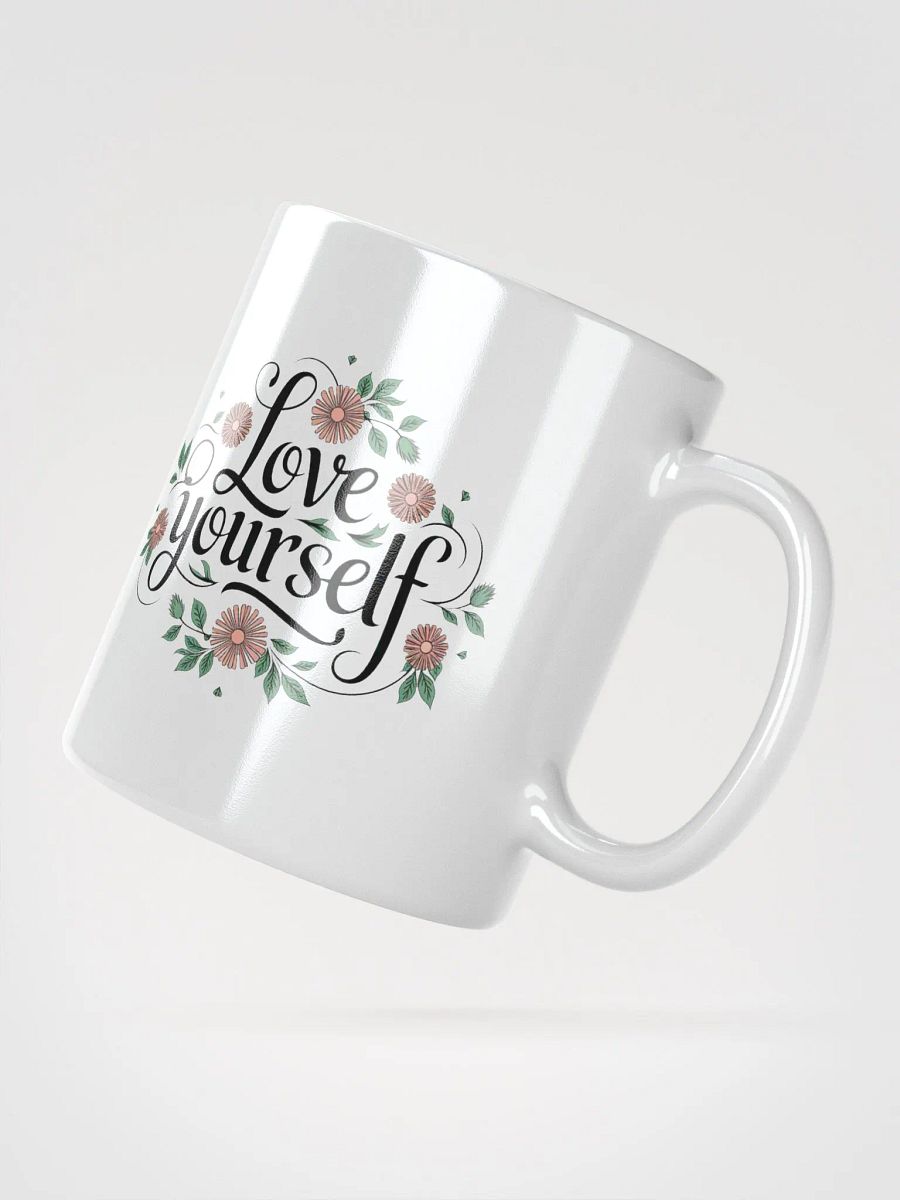 "Love Yourself" #Motivational Glossy White Mug product image (6)