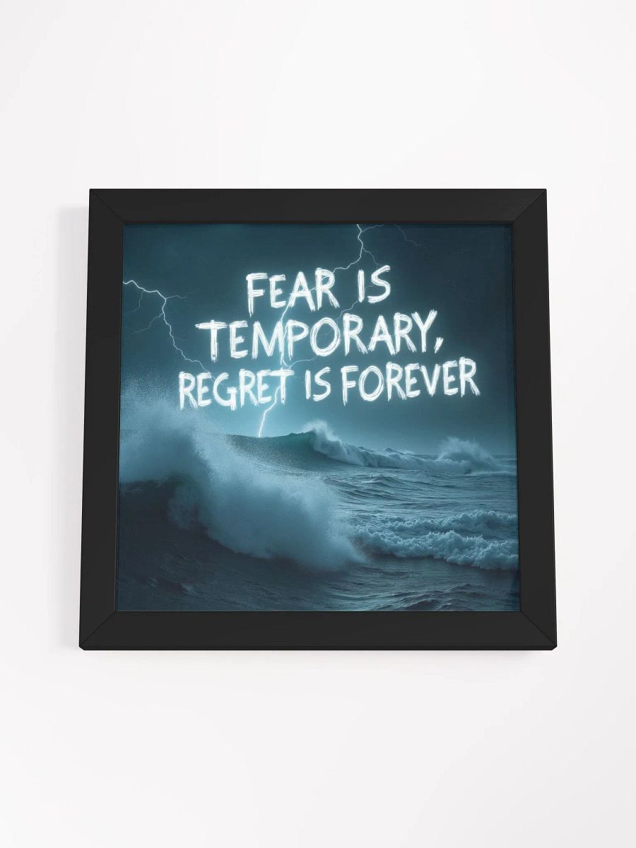 Eternal Courage Matte Ocean Wave Poster product image (47)