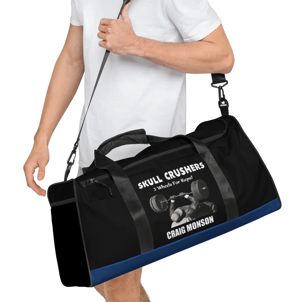 Craig Monson Three Wheels For Reps! Duffle Bag product image (10)