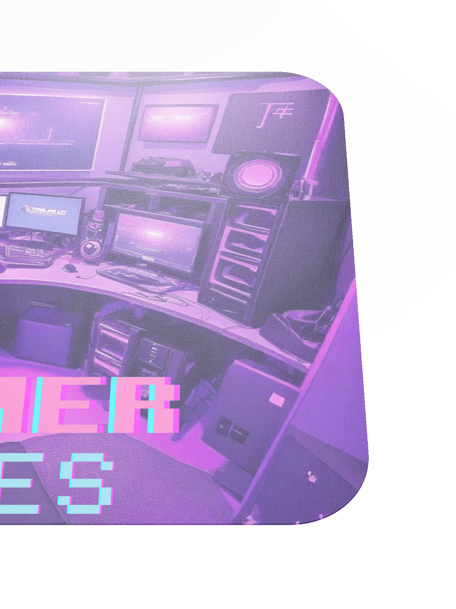 Neon Gamer Vibes Mouse Pad product image (5)