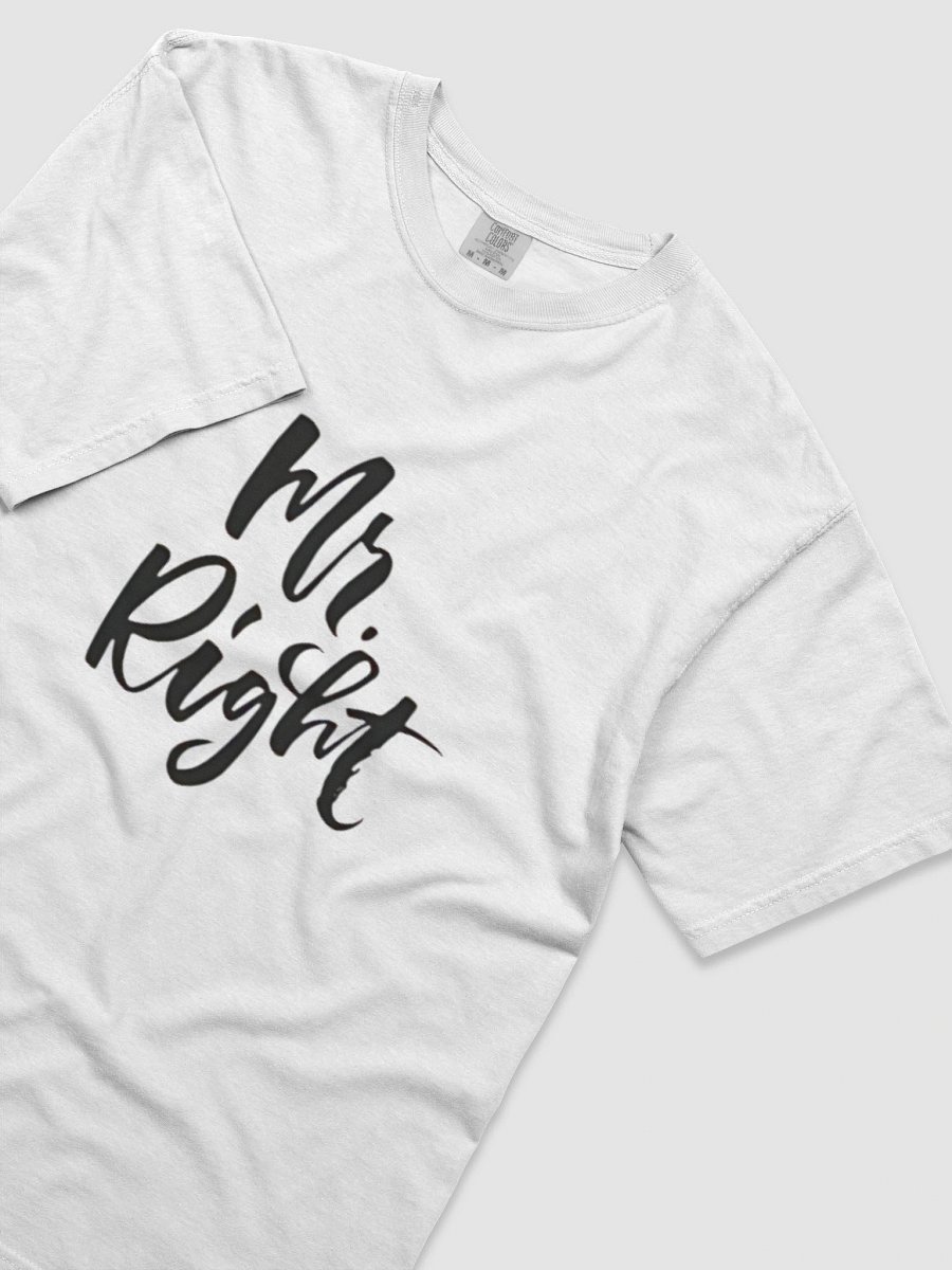 Mr. Right Signature T-shirt product image (5)