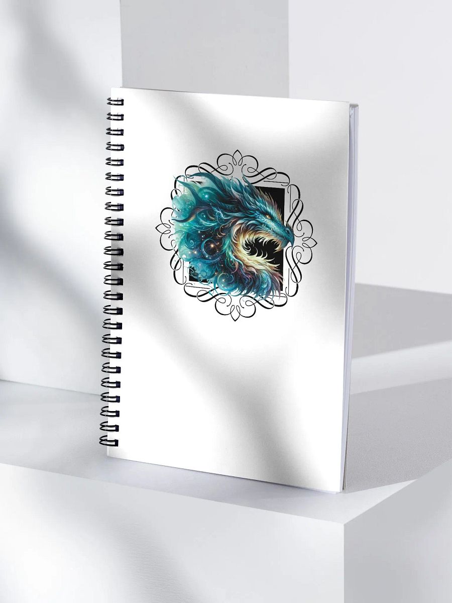 Ethereal Aqua Dragon Notebook product image (1)