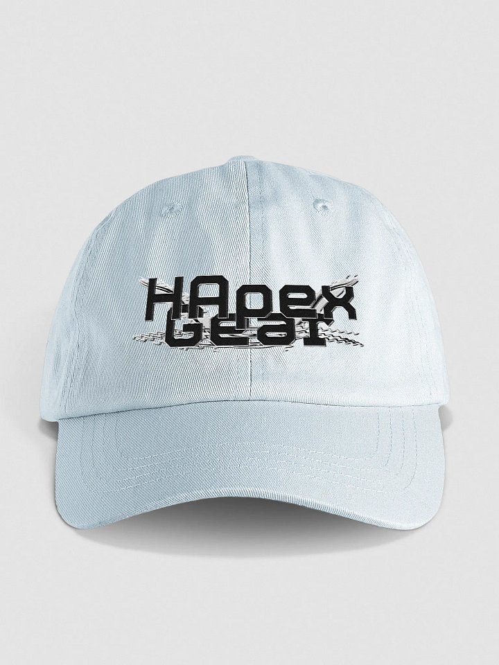 Pastel Dad Hat - Embroidered - Black HApex Gear Black Logo product image (1)