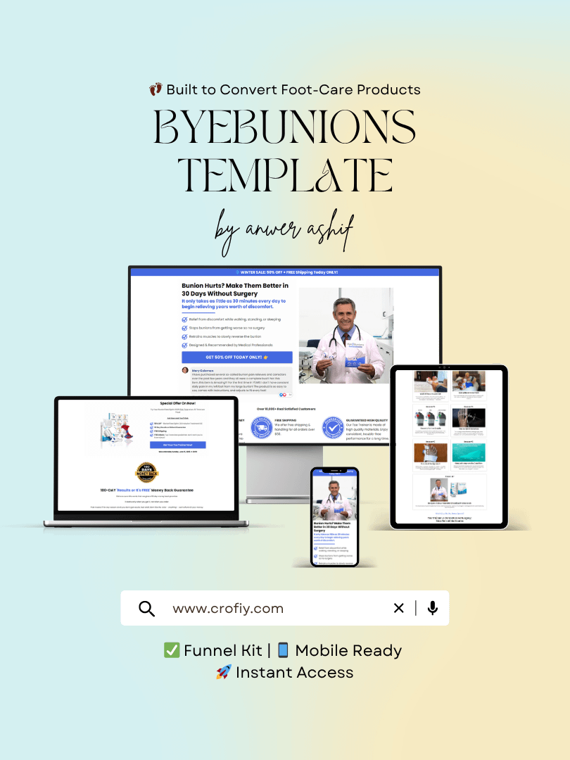Byebunions Funnelish Templates product image (1)