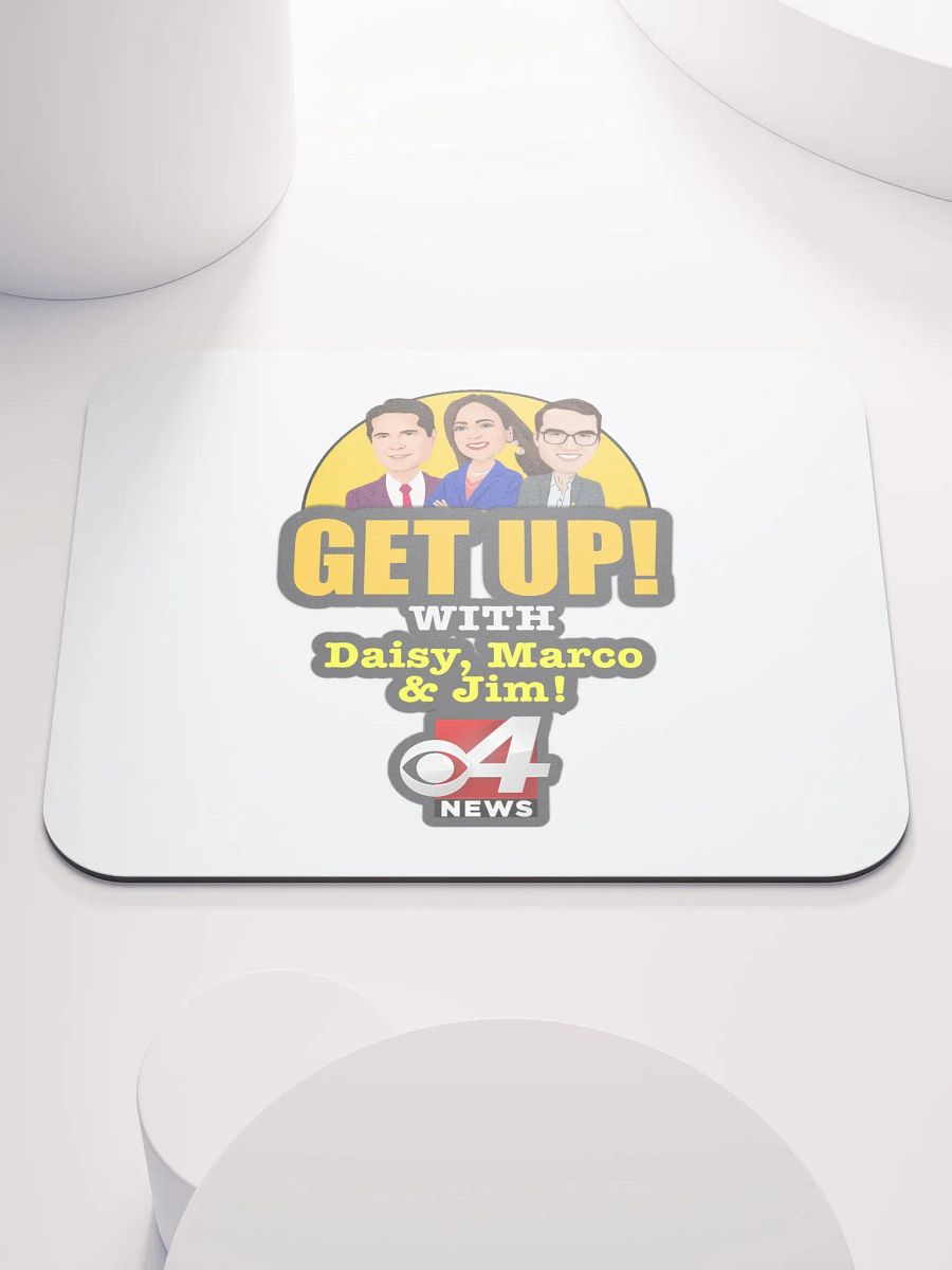 Get Up! With Daisy, Marco & Jim Trio Mouse Pad product image (1)