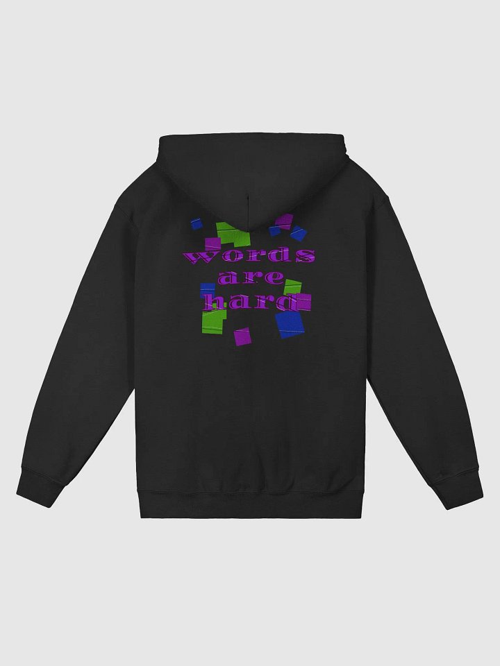 Words are hard Zip Hoodie product image (11)