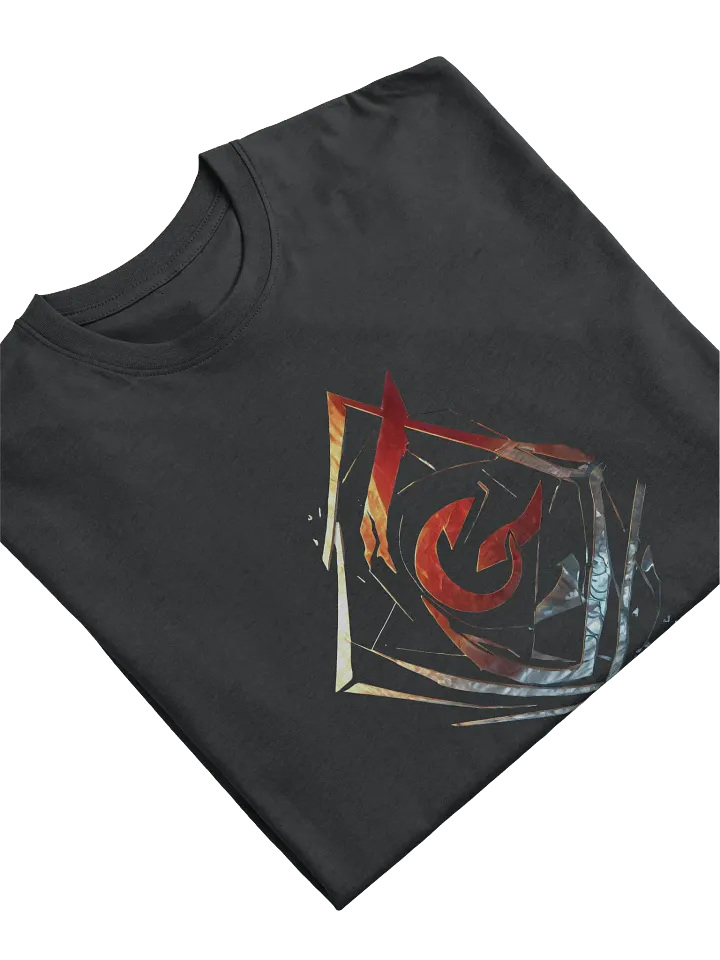 Geometric Emblem Tee, Bold Men's Graphic Shirt, Gift for Him product image (2)