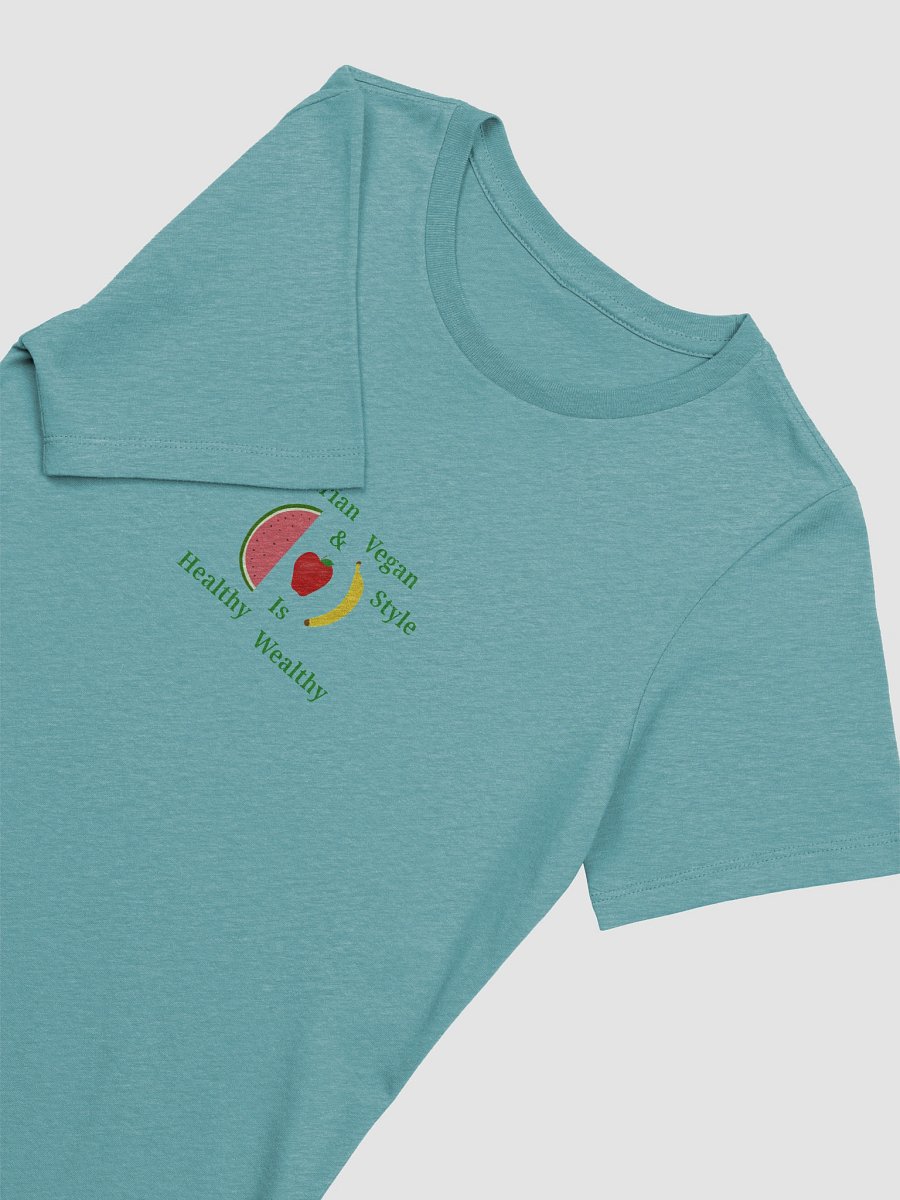Healthy & Wealthy Veggie Style Women's T-Shirt product image (5)