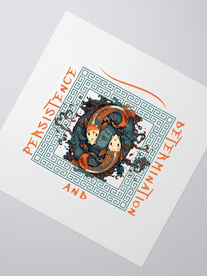 Eternal Motion Koi Fish Sticker product image (2)