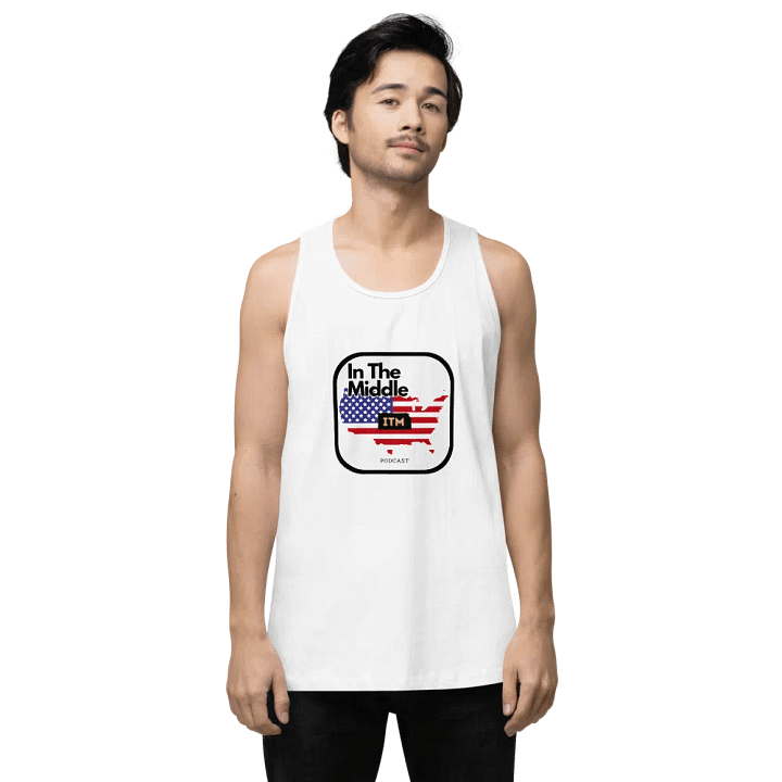 In The Middle Patriotic Tank product image (57)
