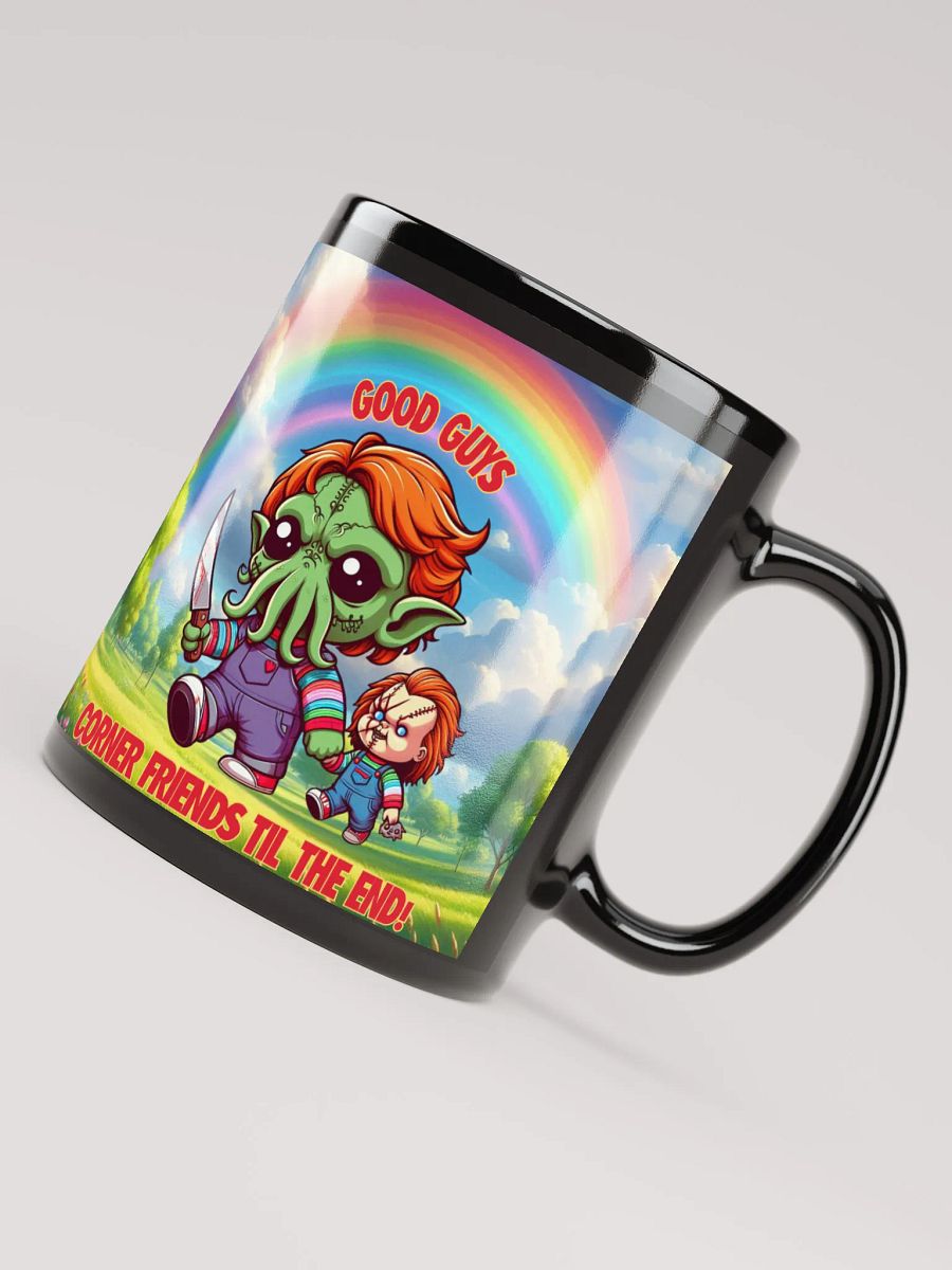 Corner Friends Til The End Black Mug product image (8)