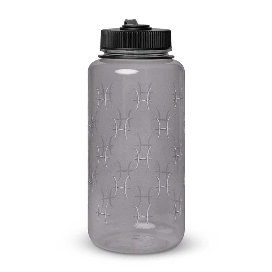 Pisces, Guided by the Stars Glyph Only, Water Bottle product image (3)
