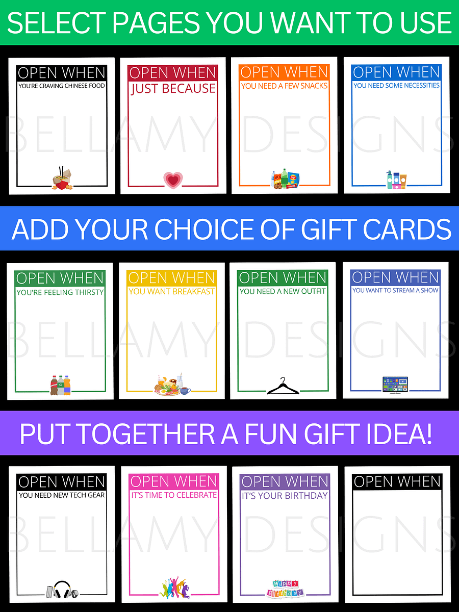 Birthday Gift Card Book product image (6)
