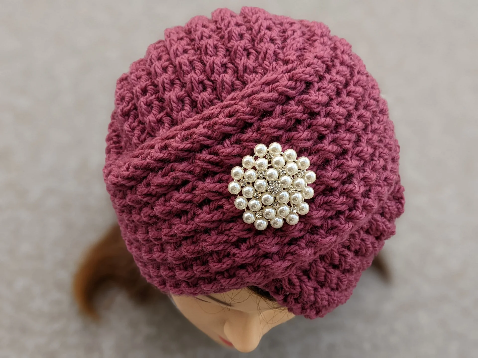 Knit Turban Hat Pattern for Beginners product image (8)