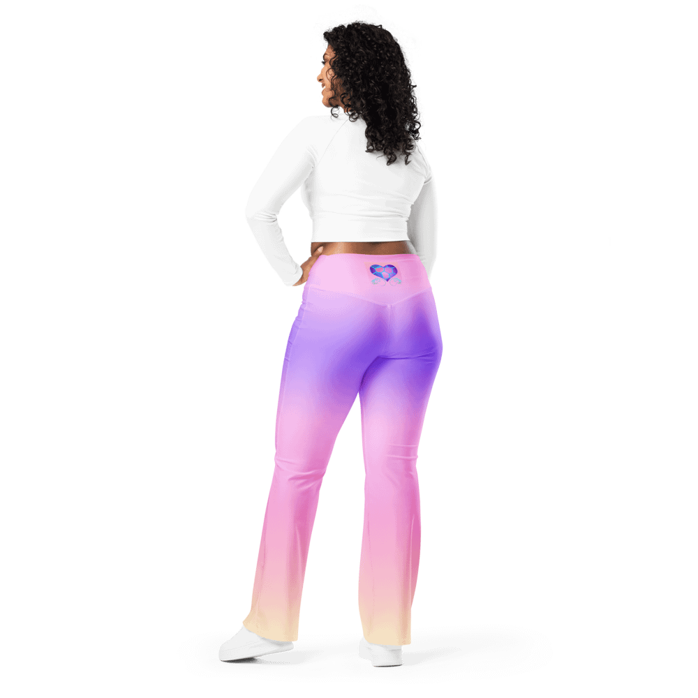 Sunset Gradient and DiesmaHeart Flare Leggings product image (3)