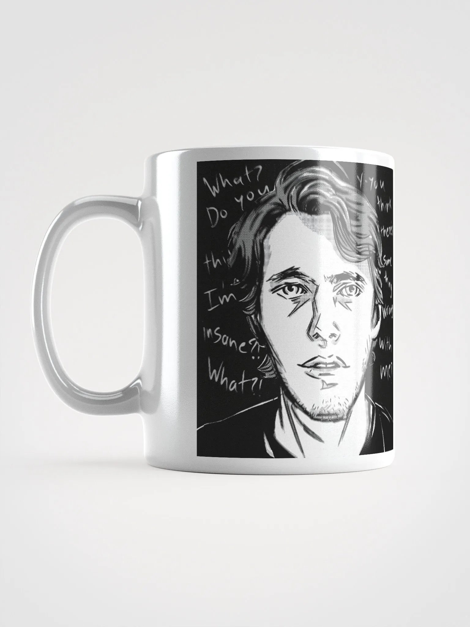 Totally Sane Jerma White Mug product image (6)