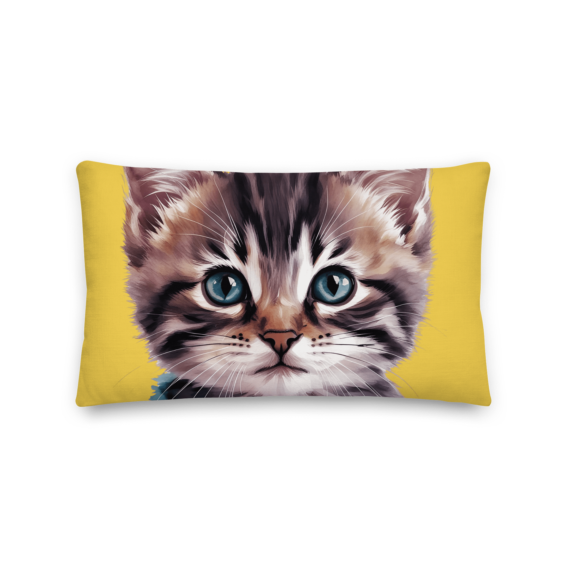 Cat Cushion/ Pillow Yellow product image (2)