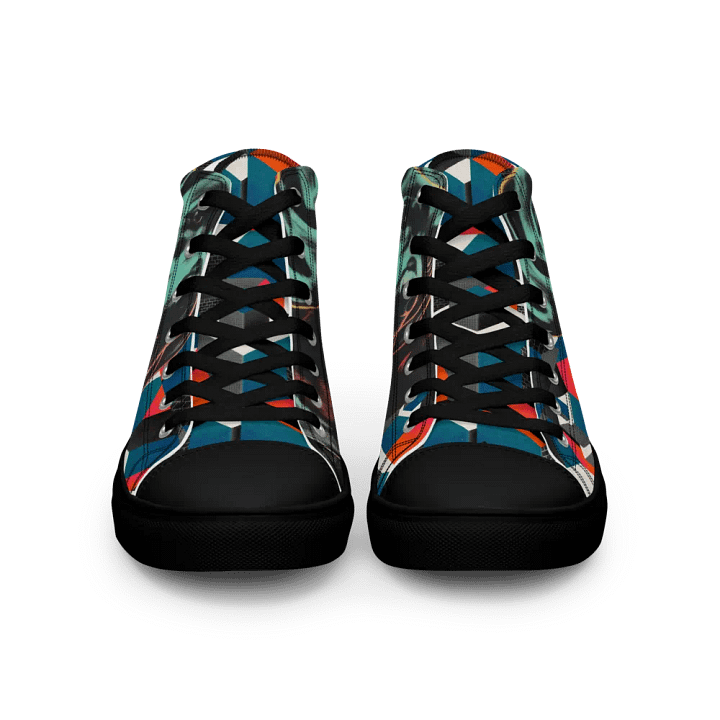 Neon Canine Chaos Men's High Tops product image (1)