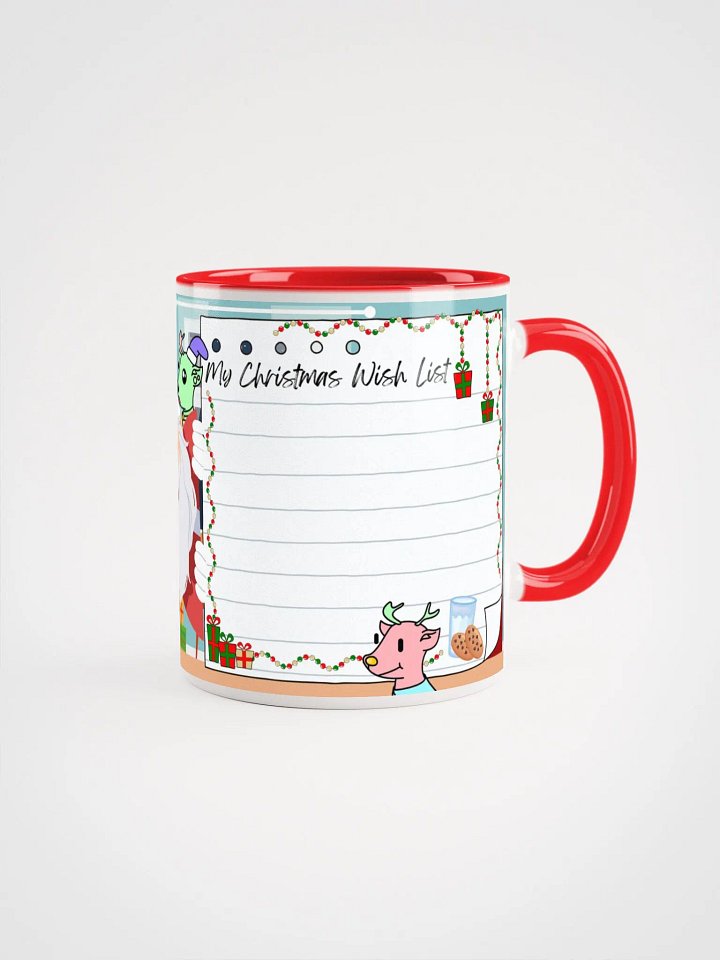 Magical Christmas Wish List Mug with Dippy Deer and Friends Mug product image (2)