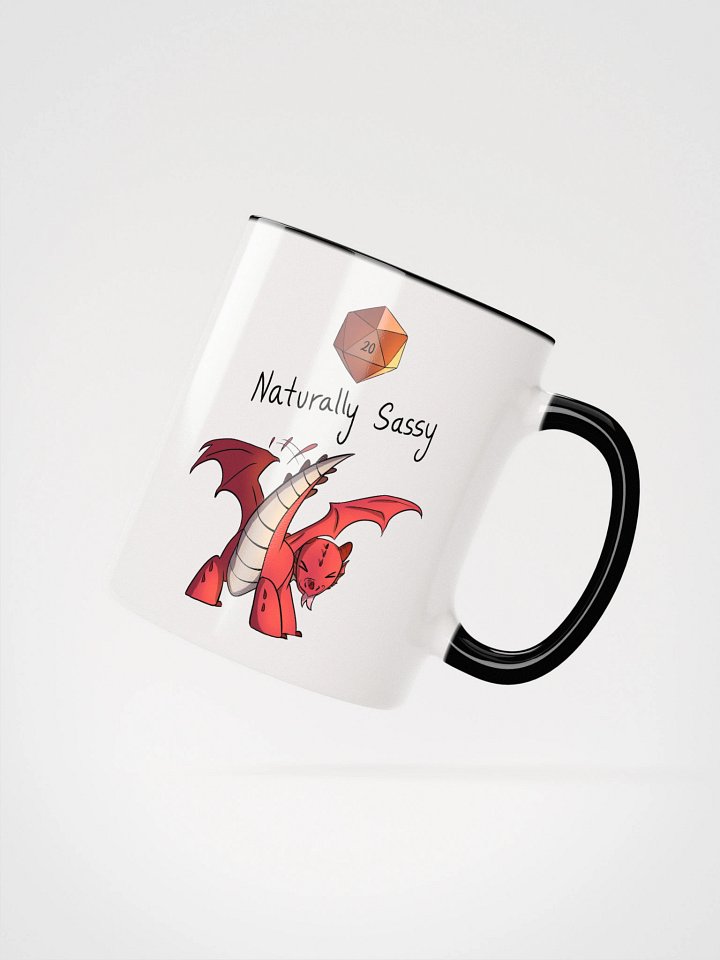 'Naturally Sassy' Dragon Mug product image (7)