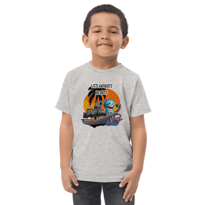 Little Pirate Hearts Toddler T-Shirt product image (5)