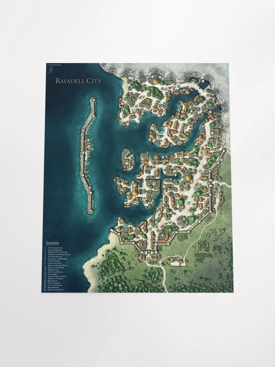 Ravadell City Poster 16