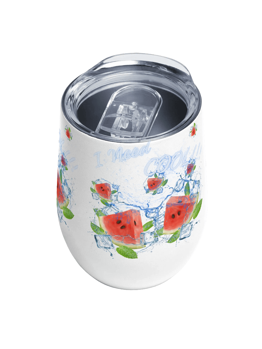 Splash of Cool Wine Tumbler gift for holidays birthdays friends colleagues product image (4)