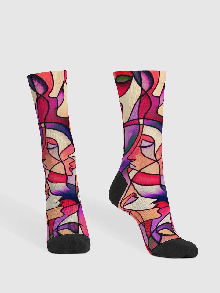 Womеns Faces Socks product image (2)