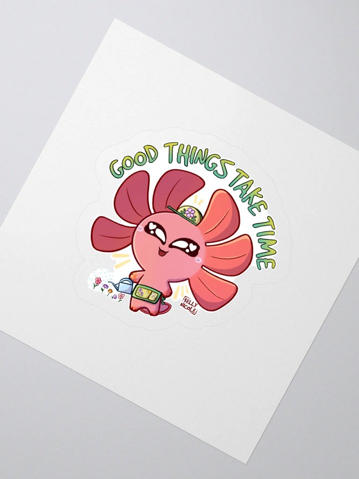 Good Things Take Time Spud Sticker product image (6)