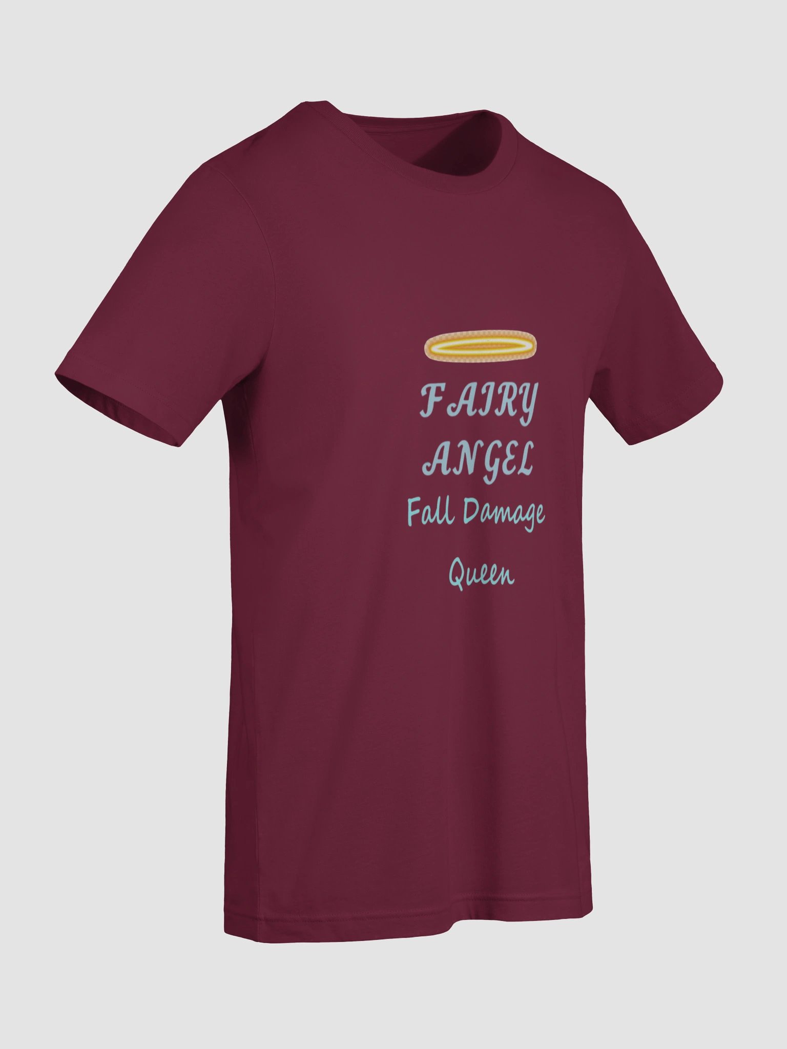 fairy angel fall damage queen tee product image (50)