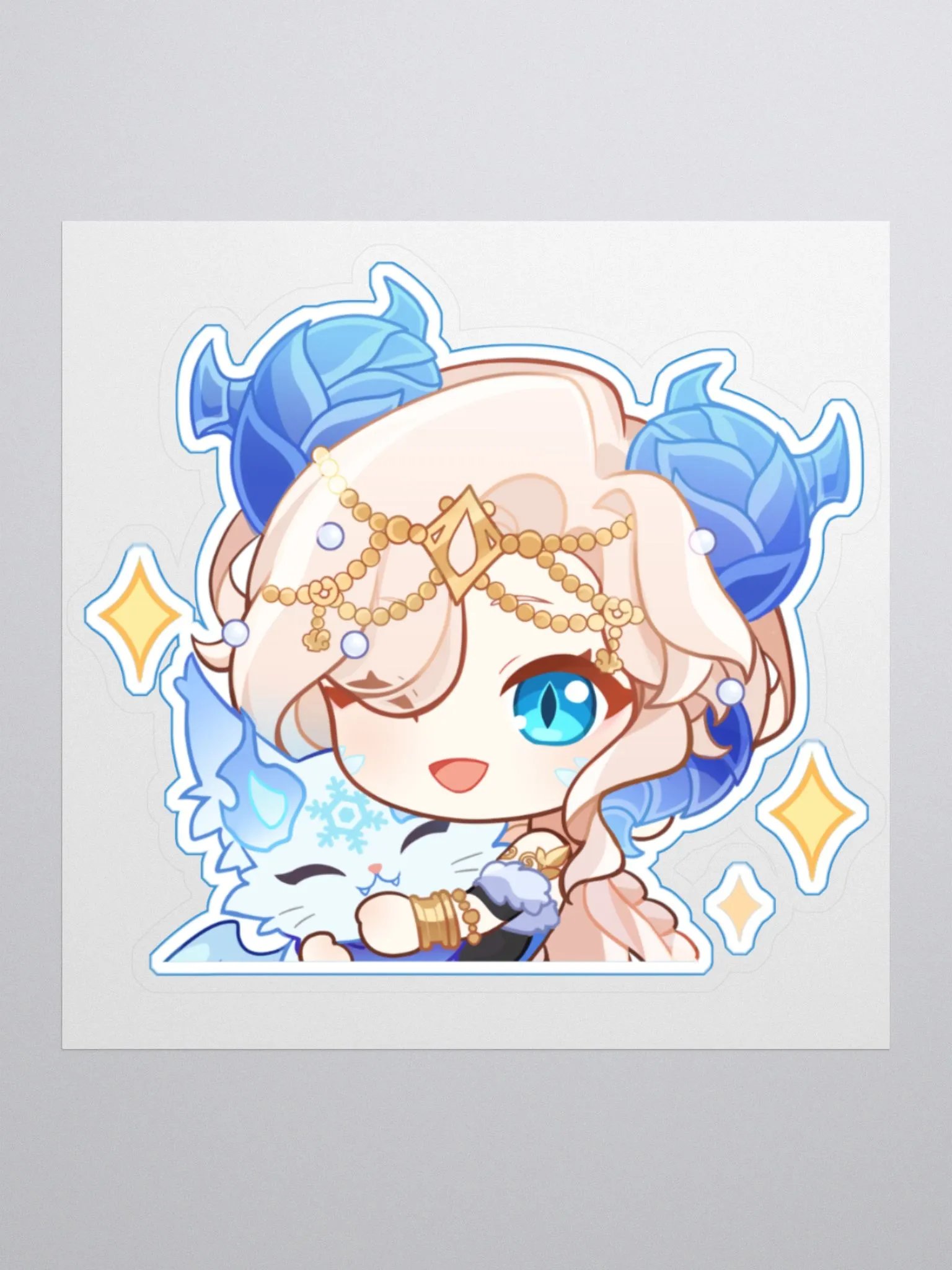 IcySylvie's Chat Hug Sticker product image (1)