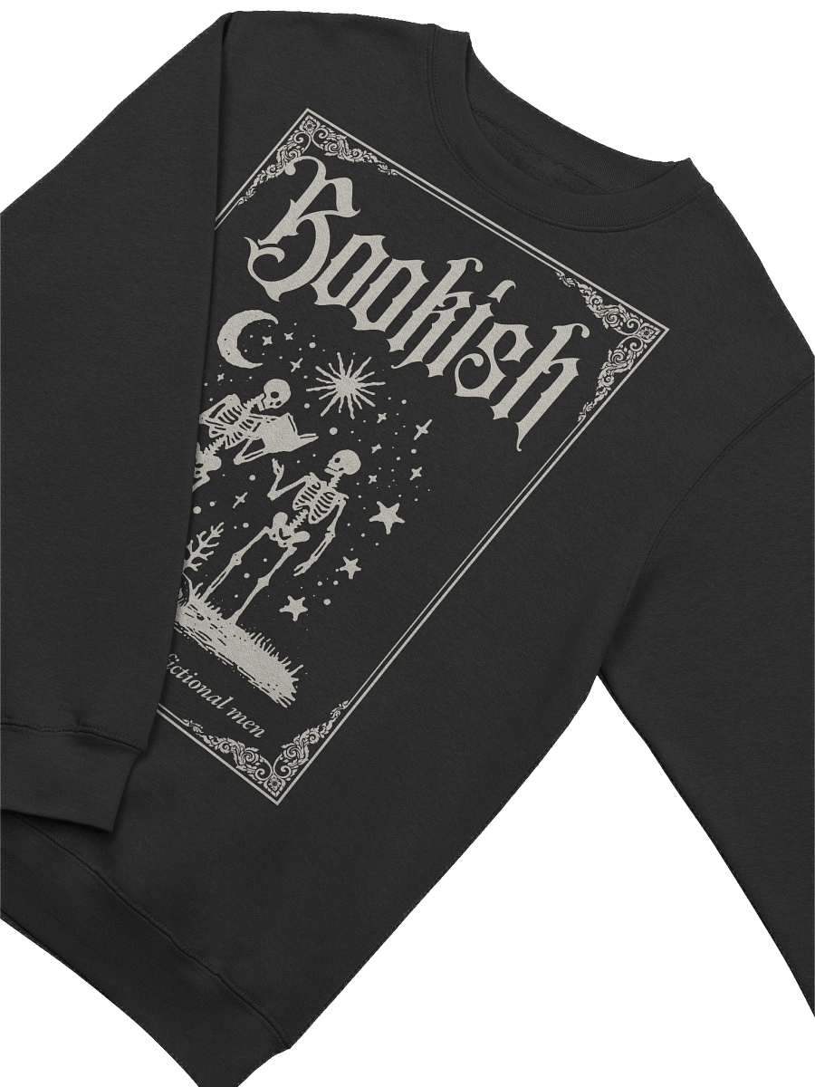 Bookish Halloween sweatshirt black product image (3)