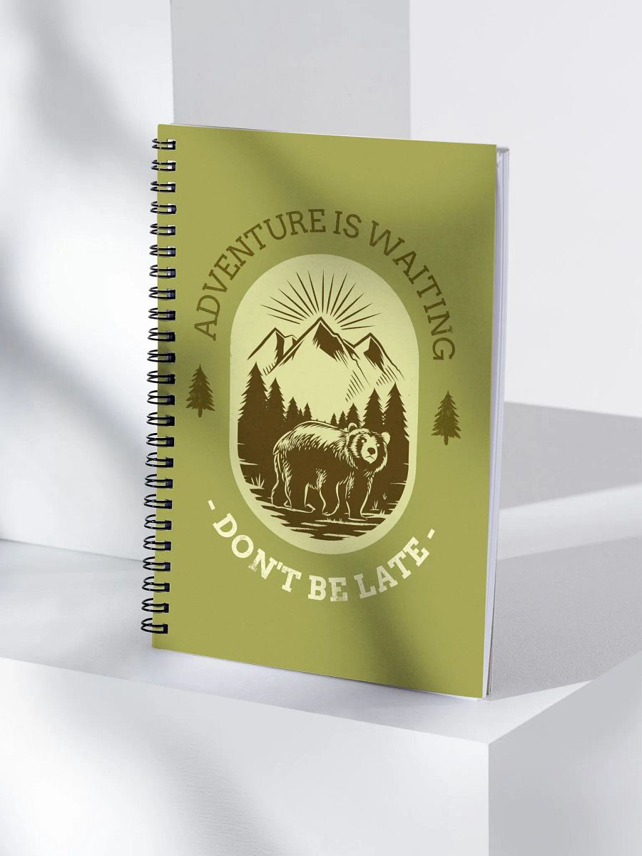 Adventure is Waiting Spiral Notebook product image (4)