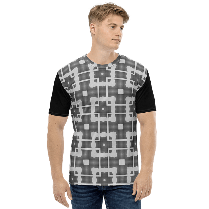 Gridlock Echo – Noir Edition Men's Tee product image (1)