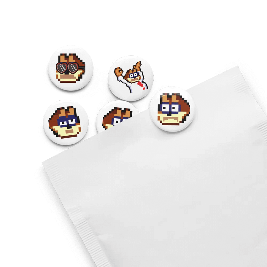 HG Emote Pin Set Bubsy product image (13)