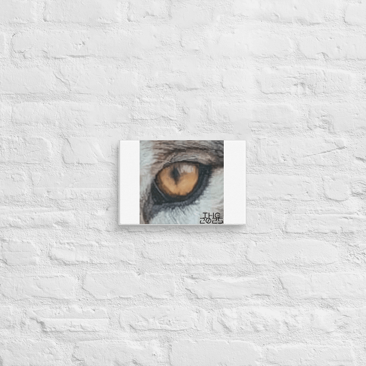 Wolf Eye Digital Drawing Print Canvas product image (8)