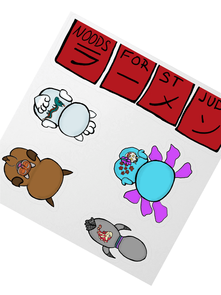 Ramen Stickers product image (2)