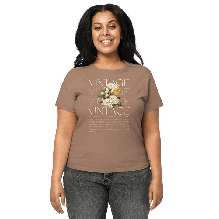 Vintage Floral Reflection Tee. product image (19)