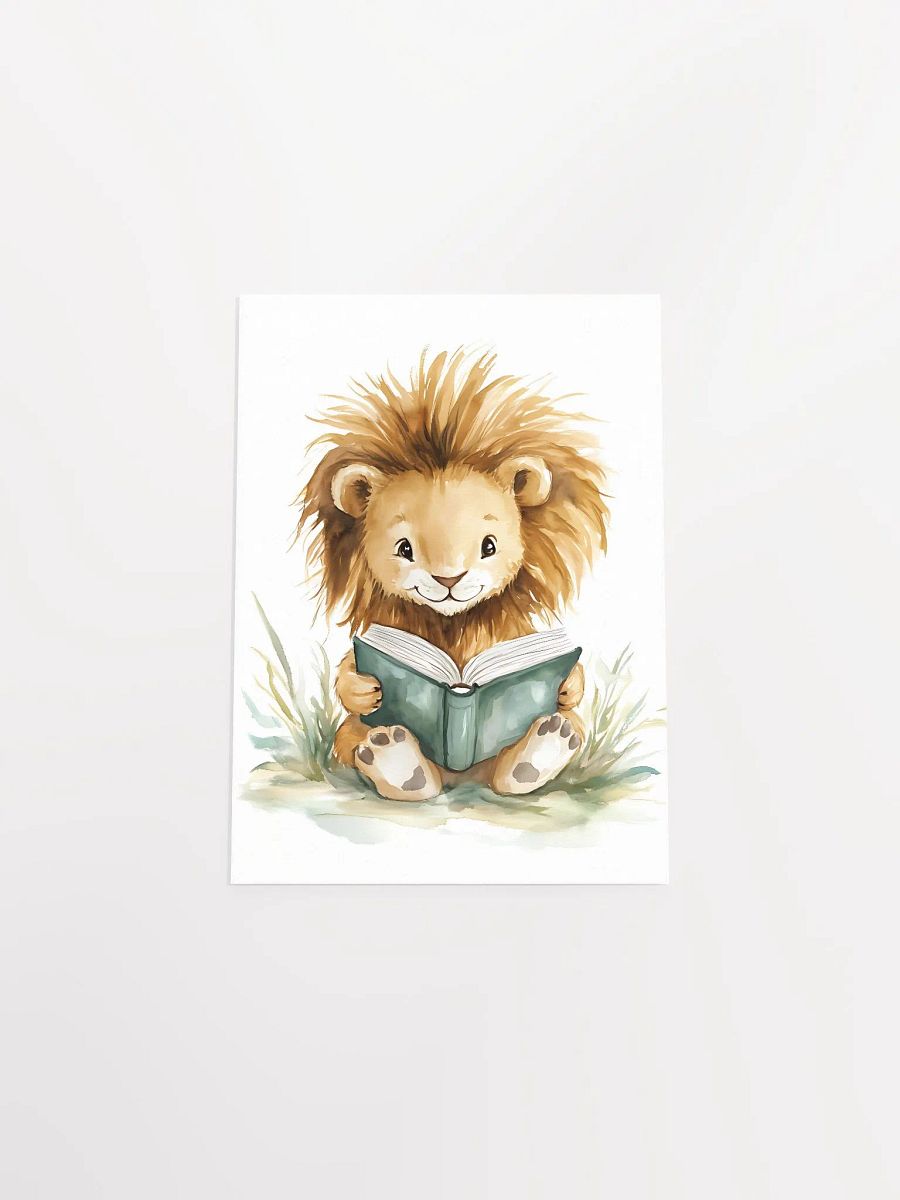 Lion's Literary Haven Poster product image (32)