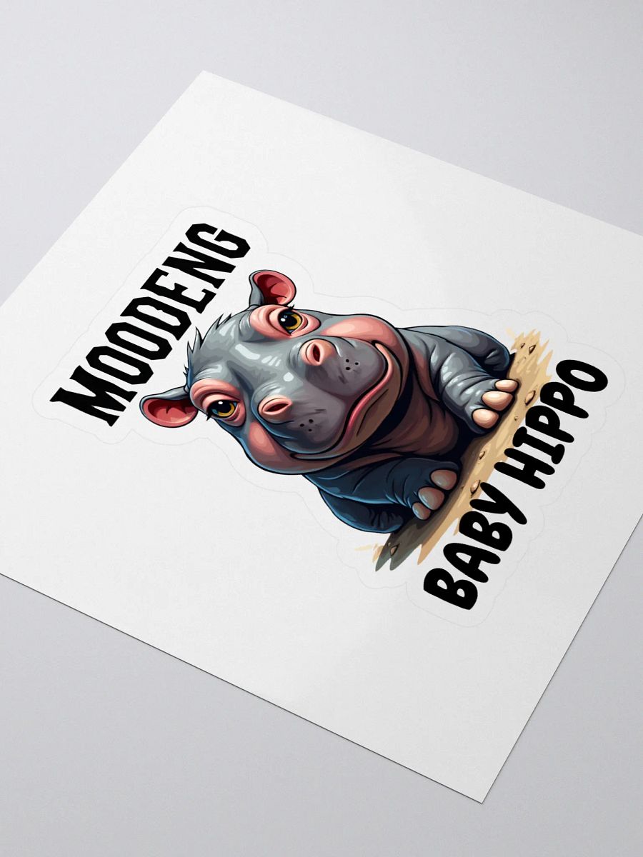 Moodeng Baby Hipo Sticker product image (3)