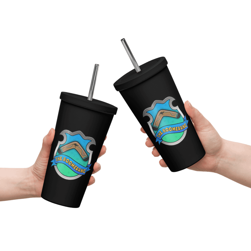The Boomerang - Tumbler w/ Straw product image (3)